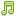 Green iTunes Icon 16x16 png